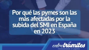 En este articulo sabrás porque las PYMES son las más afectadas por el aumento del SMI en España.