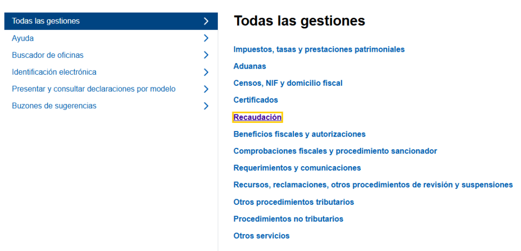 aplazamiento de renta
