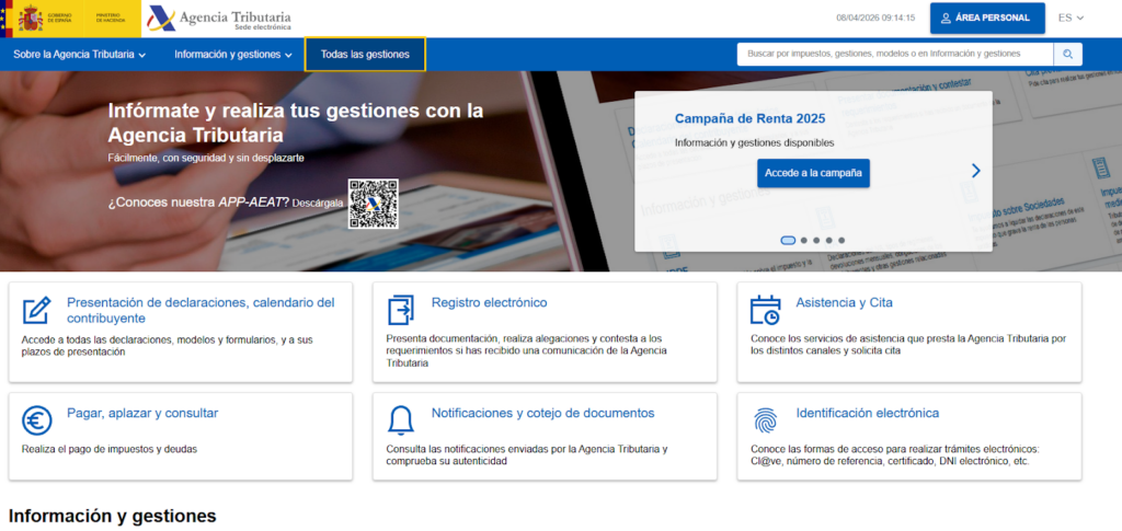 aplazamiento de renta