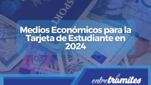 medios económicos para la Tarjeta de Estudiante en España