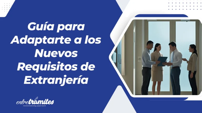 requisitos de la nueva ley de extranjería