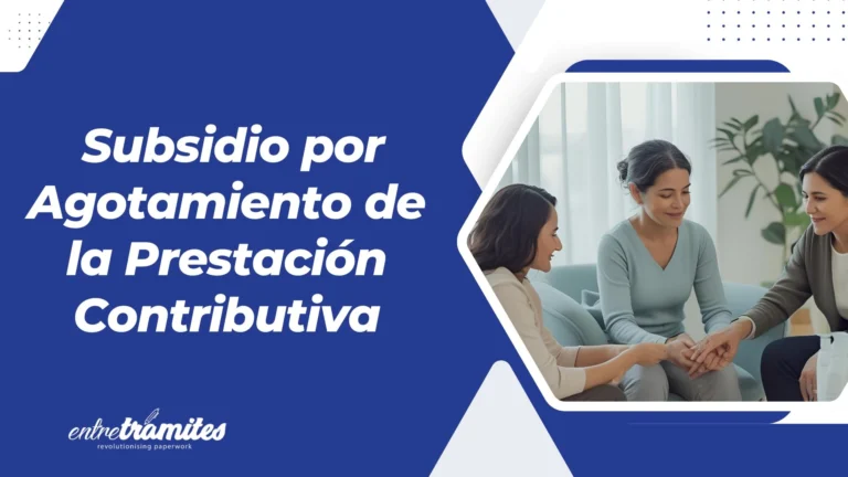 subsidio por agotamiento de la prestación contributiva