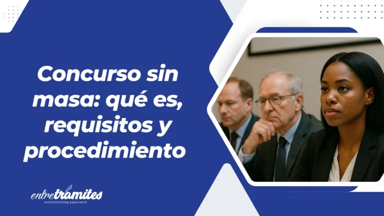 concurso sin masa