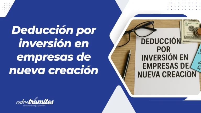 deduccion por inversion en empresas