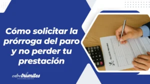 prórroga del paro