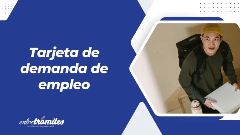 renovar la tarjeta de demanda de empleo
