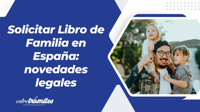Solicitar libro de familia