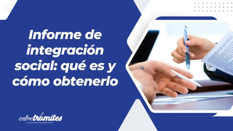 informe integración social