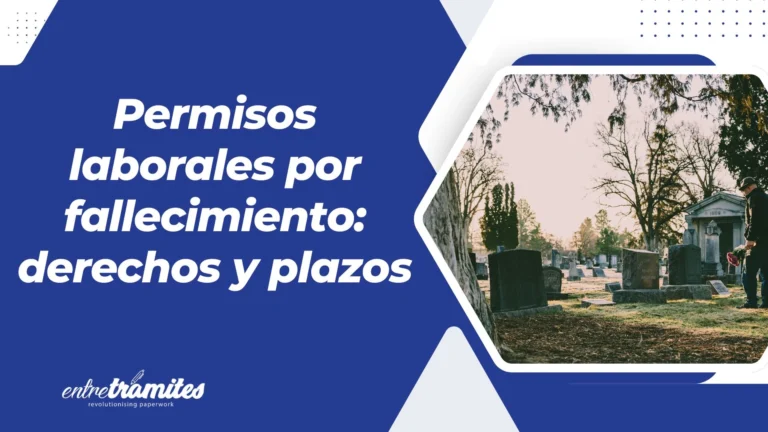 permiso de fallecimiento
