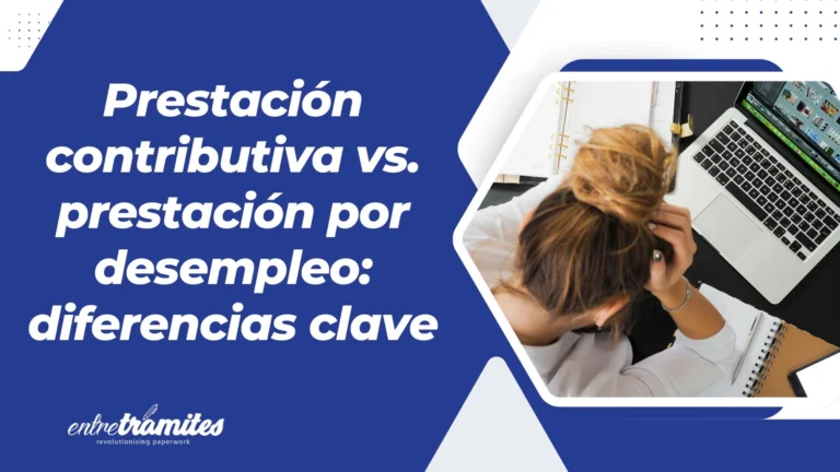 prestación contributiva en España
