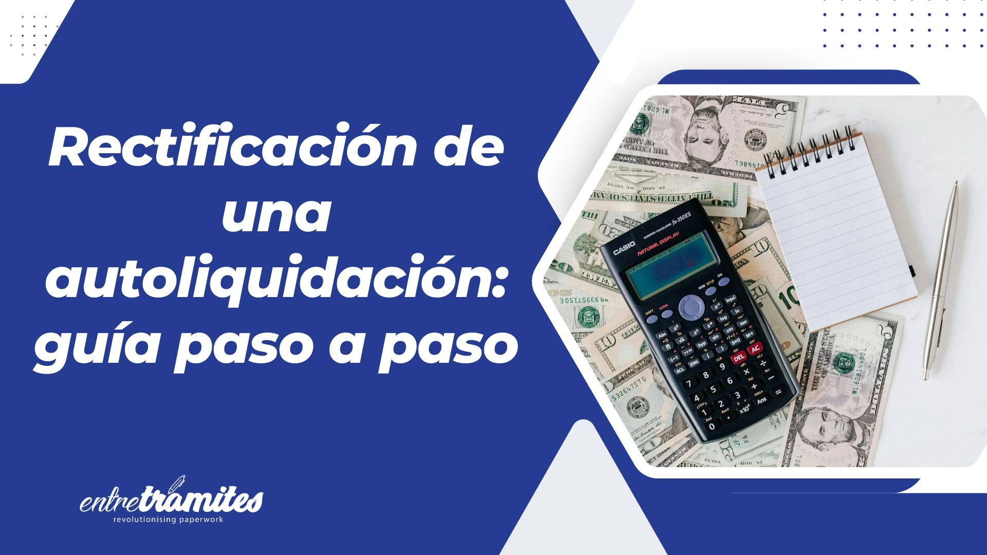 rectificación autoliquidación