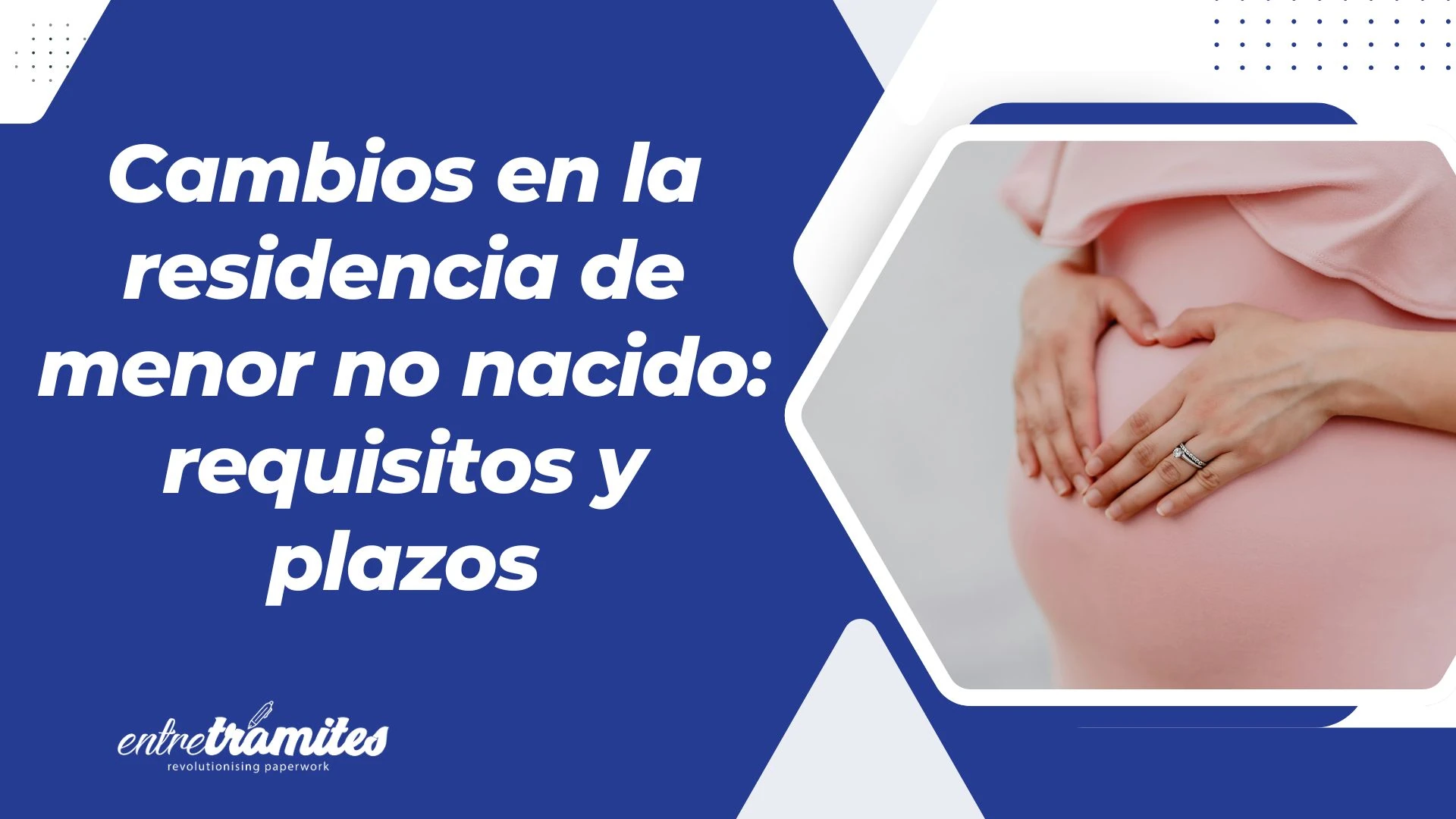 residencia menores no nacidos en españa