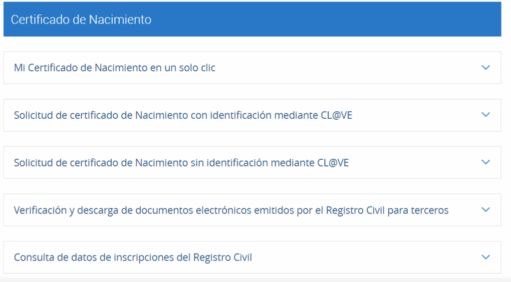 certificado negativo