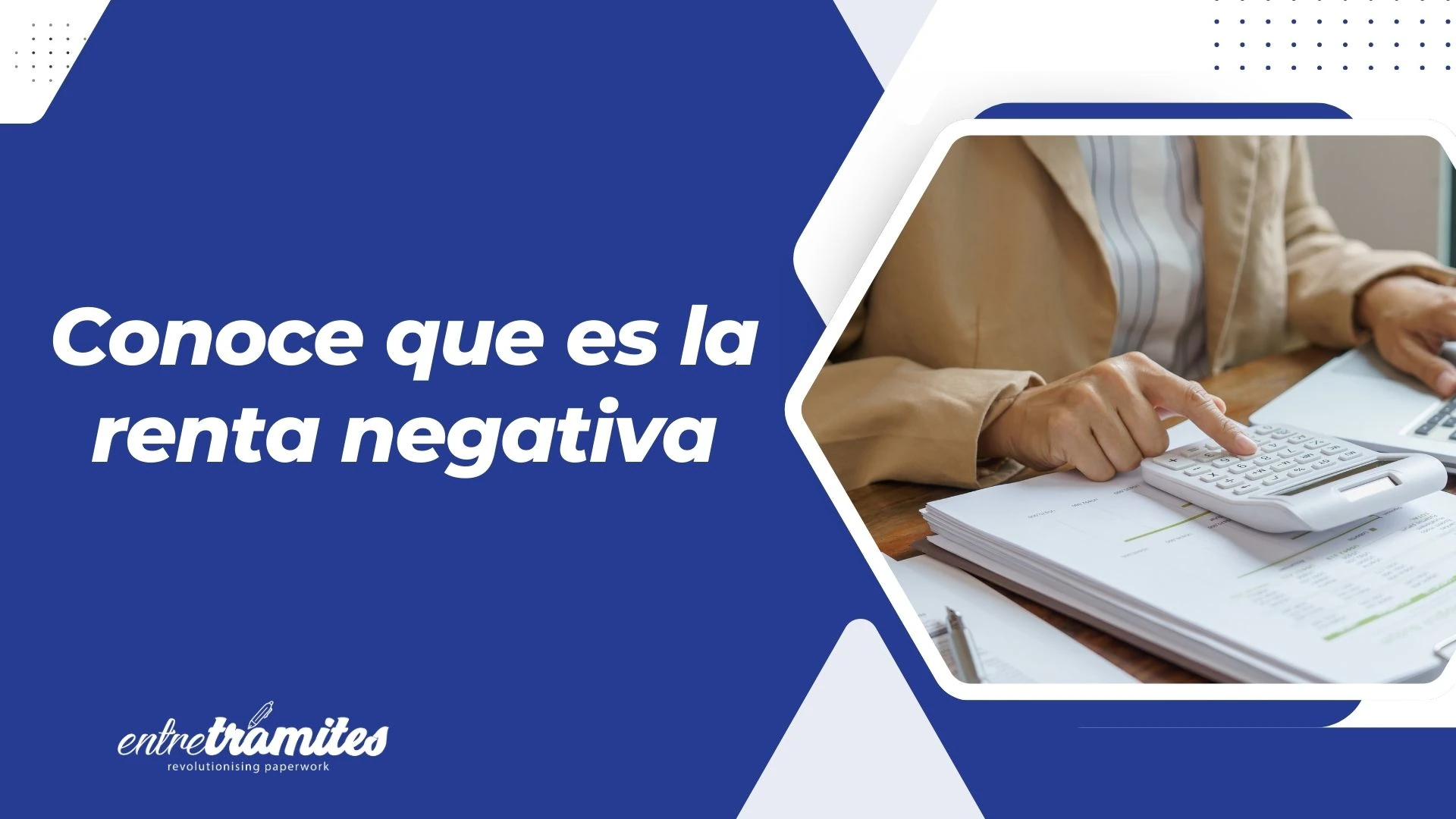 renta negativa