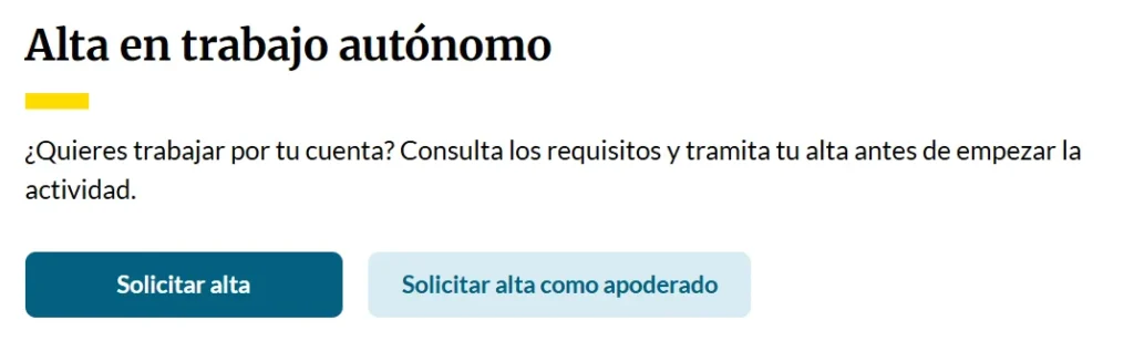 Imagen complementaria - darme de alta como autónomo 1